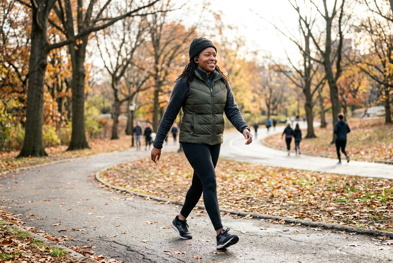 Cold Weather Walking Outfits You'll Actually Leave the House In