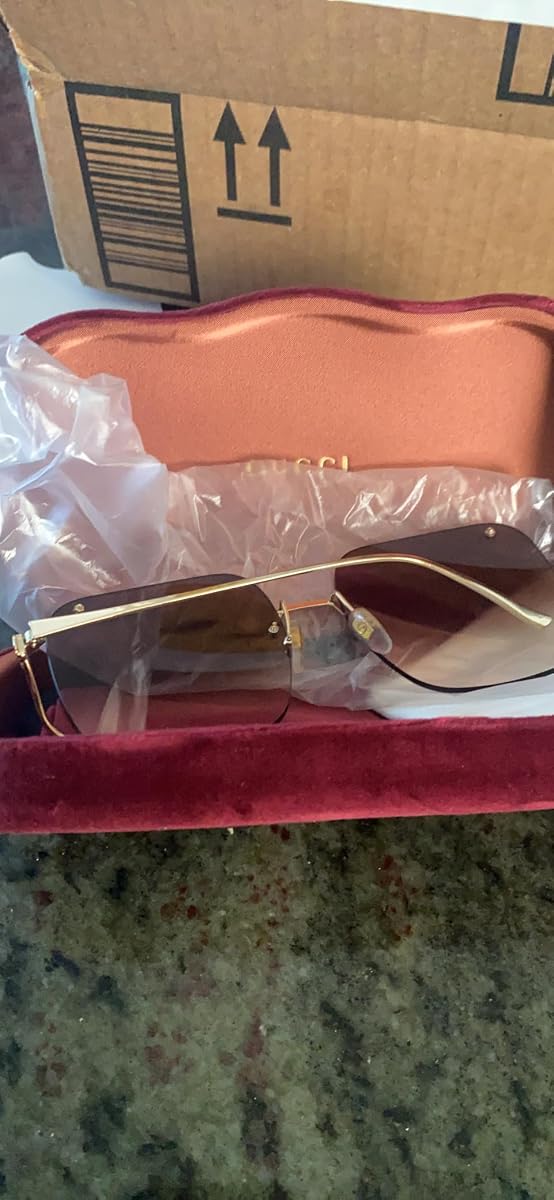 Gucci GG0646S Gold Sunglasses