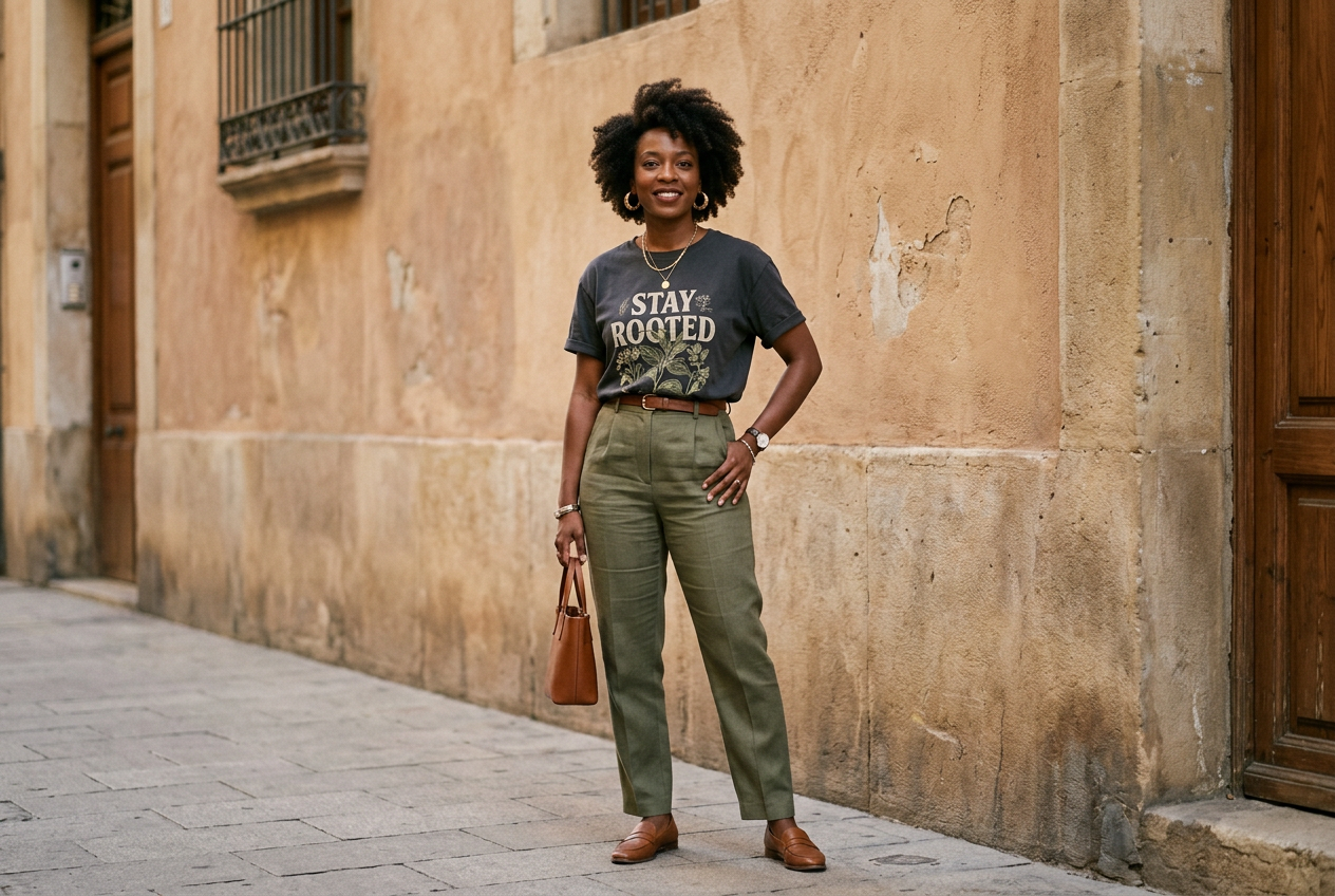How to Style a Graphic Tee After 30 (Without Feeling Costumey)