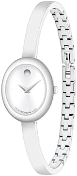 Movado Museum Bangle Oval Watch worn by a model